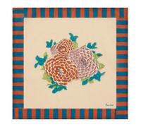 Napkin Arabesque Corolla Multicoloured 50x50