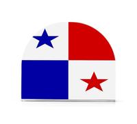 Napkin Caddy for Tabletop 1 Pack 4mm Thick Acrylic Double-Sided Printed Fits Dinner/Cocktail Napkins Bathroom & Nightstand Sturdy & durables National Flag Of Panama