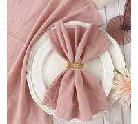 Napkin cloth, 50pcs,Kitchen Tea Table Towels,Suitable For Homes, Restaurants, And Hotels 30x45cm(Dusty Pink)