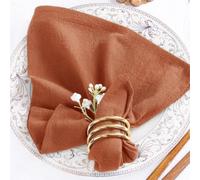 Napkin cloth, 50pcs,Kitchen Tea Table Towels,Suitable For Homes, Restaurants, And Hotels 30x45cm(Terracotta)