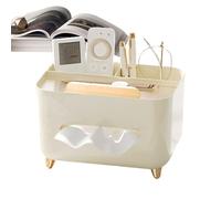 Napkin Dryer Sheet Dispenser | Tisssue Holders -Convenient Organization Tissue Box Cover Tissue Storage Box With Smooth Look, Bathroom Accessories