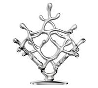 Napkin Holder - Coral Design, Polished Stainless Steel for Dinner & Lunch Napkins, Elegant Home Decor for Dining Table, Kitchen, Premium Quality