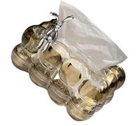 Napkin Holder Elegant Transparency Tissue Paper Dispenser with Nonslip Bottom Perfect for Living Room and Workspaces Bathroom Tissue Planner