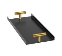 Napkin Holder for Bathroom - Organization Storage with Golden T-Handle | Guest Napkin Holder for Bathroom,for Table Vanity Kitchen Party Dinner Outdoor Restaurant Bar