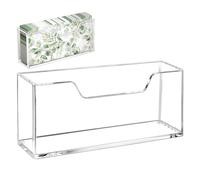 Napkin Holder For Table | Acrylic Napkin Holder For Receptions, Transparent Tissue And Towel Organizer, Table Decor For Home, Cafe, Apartment