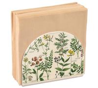 Napkin Holder for Table, Antique Botanical Lithography Plants Acrylic Paper Napkin Holder, Kitchen Tissue Paper Dispenser Cocktail Napkin Holder for Dining Table, Party Guest, Bathroom