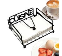 Napkin Holder for Table | Modern Rustic Non-Slip | Decorative Cocktail Napkin Holder | For Home Bedroom Dining Room Living Room Office Country House Hotel Bar Party