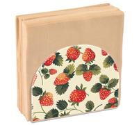 Napkin Holder for Table, Strawberry Leaves Acrylic Paper Napkin Holder, Kitchen Tissue Paper Dispenser Cocktail Napkin Holder for Dining Table, Party Guest, Bathroom