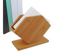 Napkin Holder for Table, Wooden Tissue Box Holder, Elegant Design 300g, Wood Construction, Stylish Paper Case for Dining Tables, Restaurants, and Home Decor