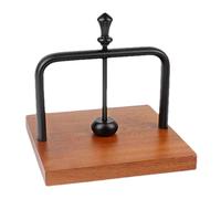 Napkin Holder - Napkin Dispenser | Towel Holder | Weighted Wooden Base Cocktail Napkin Holders With Metal Arm | Sturdy Paper Dispenser