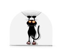 Napkin HolderFunny Cat Crystal Clear Acrylic Napkin Holders, Paper Napkin Holder Dining Table Dispenser for Kitchen Restaurant Home Decor Bar Accessories