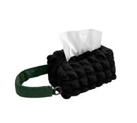 Napkin Organizer Holder Tissue Bag Fabric Dispenser Portable Handle Puff Grid Car Back Seat Headrest Household Supplies