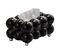 Napkin Paper Box - Decorative Cotton Candy Design Cosmetic Tissue Holder Elegant Storage Box | Tissue Box for Car, Living Room, Vanity, Countertop, Bathroom, Table Top