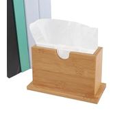 Napkin Stand, Wooden Tissue Holder, Face Tissue Dispenser - Desktop Napkin Box Dispenser for Meeting Rooms, Family Reunions, Commercial Places