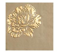 Napkins Abstract Golden Flower Tissue Paper Napkins Disposable Soft Serviettes Party Happy Birthday Wedding Wrapping Paper for Crafts Everyday Tableware,Christmas,Toilet 20 Packs(33x33cm)