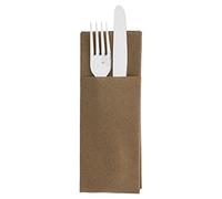 Napkins "Cangurito" 55 Gsm 33X40 Cm Chocolate Airlaid - 900 Units