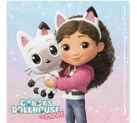 Napkins Gabby's Dollhouse, 33 x 33 cm, Mix