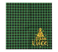 Napkins Green Golden Tree Tissue Paper Napkins Disposable Soft Serviettes Party Happy Birthday Wedding Wrapping Paper for Crafts Everyday Tableware,Christmas,Toilet 20 Packs(33x33cm)