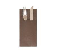 Napkins "Kangaroo" 55 Gsm 40X40 Cm Chocolate Airlaid - 720 Units