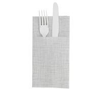 Napkins "Kangaroo" - "Dry Cotton" 55 Gsm 40X40 Cm Graphite Airlaid - 720 Units