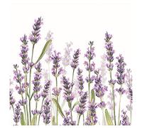 Napkins Lavender Field 20 Pack 3 Ply Paper Ambiente Party Tableware Serviettes 16.5cm x 16.5cm