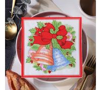 Napkins Red Flower Table Decoration, Anniversary Decoration, Disposable Party Serviettes Napkins, Perfect for Birthdays, Weddings, Communion and Celebrations 30 Packs(33x33cm)