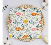 Napkins Yellow Green Pink Tissue Paper Napkins Disposable Soft Serviettes Party Happy Birthday Wedding Wrapping Paper for Crafts Everyday Tableware,Christmas,Toilet 30 Packs(33x33cm)