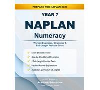 NAPLAN Year 7 Numeracy: Worked Examples, Strategies & Full-Length Practice Tests (AceMark NAPLAN Year7)