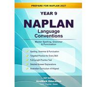 NAPLAN Year 9 Language Conventions: Master Spelling, Grammar & Punctuation (AceMark NAPLAN Prep)