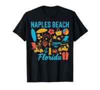 Naples Beach Florida Beach Vacation Coastal Life T-Shirt