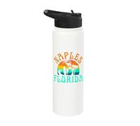 Naples Beach Stainless Steel Insulated Water Bottle