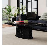Naples Coffee Table - Black Marble