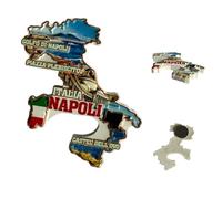 Naples Decorative Magnet, Naples Souvenir Magnet - Display on Fridges, Magnetic Boards or Other Metal Surfaces