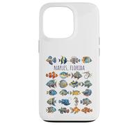 Naples Florida Colorful Fish Design Case for iPhone 13 Pro