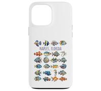 Naples Florida Colorful Fish Design Case for iPhone 13 Pro Max