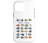Naples Florida Colorful Fish Design Case for iPhone 16 Pro Max