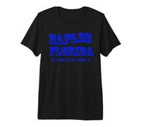 Naples Florida Coordinates Premium T-Shirt