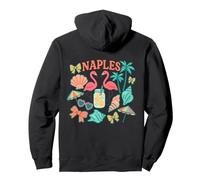 Naples Florida Flamingo Shells Lemonade Beach Pullover Hoodie