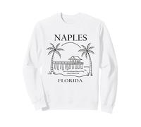Naples Florida Minimalist City Travel Souvenir Sweatshirt