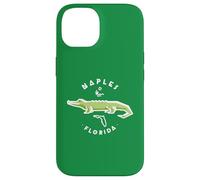 Naples Florida Vacation Souvenir Florida Alligator FL Map Case for iPhone 14