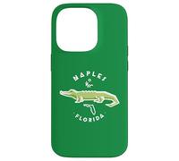 Naples Florida Vacation Souvenir Florida Alligator FL Map Case for iPhone 14 Pro