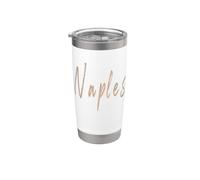 Naples Florida Vintage Elegant Design Stainless Steel Insulated Tumbler