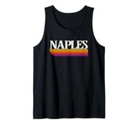 Naples Italy Retro Graphic - Napoli Campania Italia Tank Top