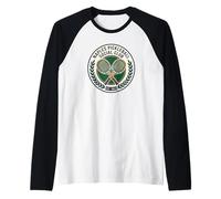 Naples Pickleball Social Club Vintage Raglan Baseball Tee