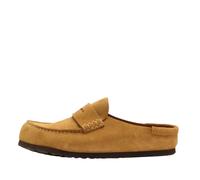 Naples Wrapped Suede Regular Fit - male - Birkenstock - Mules - Brown - 10 UK - Shoes 10 UK