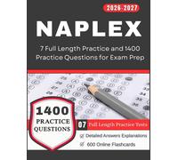 NAPLEX Study Guide: 7 Full Length Practice and 1400 Practice Questions for Exam Prep