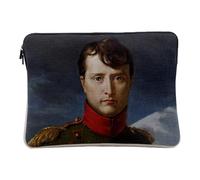 Napoleon Bonaparte French Emperor Portrait Painting Case for Computer and Tablet Linen Look 12-13 Inches Printed in France