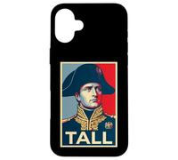 Napoleon Bonaparte Funny Tall Poster Case for iPhone 16 Plus