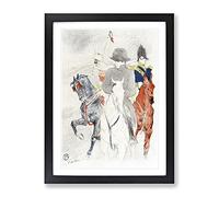 Napoleon By Henri De Toulouse Lautrec Classic Painting Framed Print | A3 Black Framed Wall Art | Ready to Hang | Classic Historical Picture | Living Room Bedroom Lounge Office