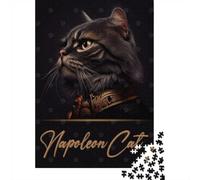 Napoleon Cat, Adult Puzzle, 1000 Pieces, 52x38cm/1000pcs